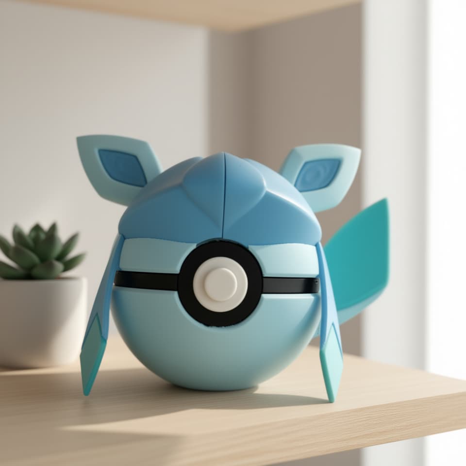 Glaceon Cosplay Ball · Cosplay Balls