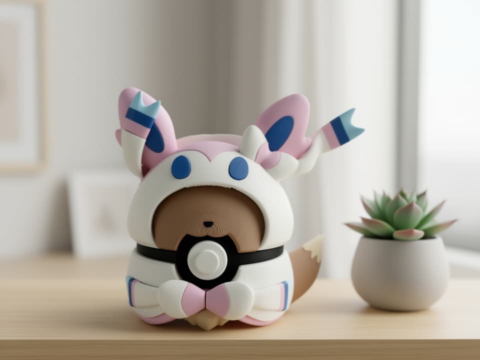 Eevee Sylveon Poncho Cosplay Ball · Cosplay Balls