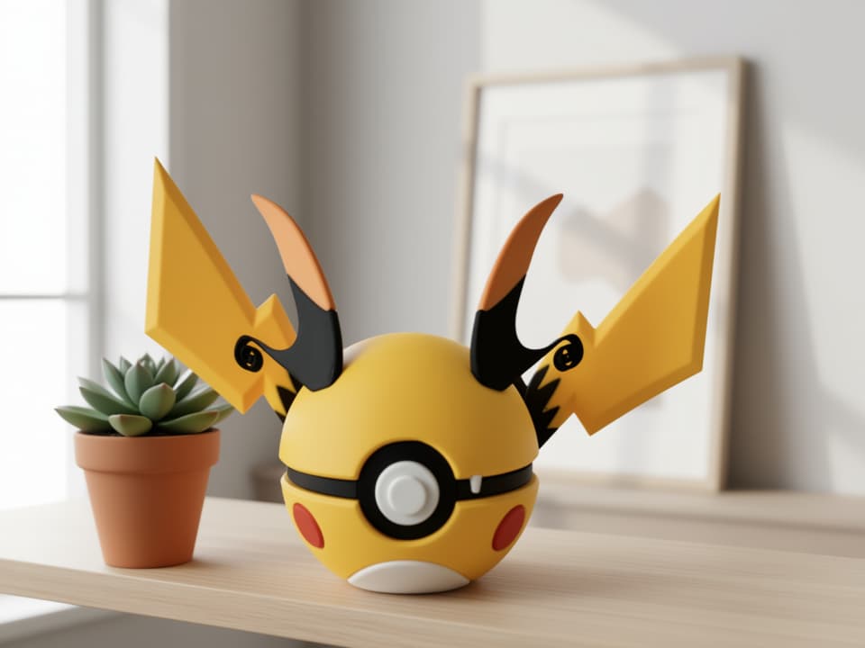 Mega Raichu X Cosplay Ball · Cosplay Balls