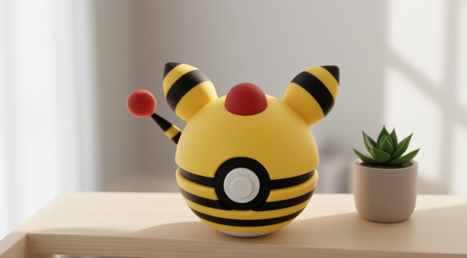 Ampharos Cosplay Ball · Cosplay Balls