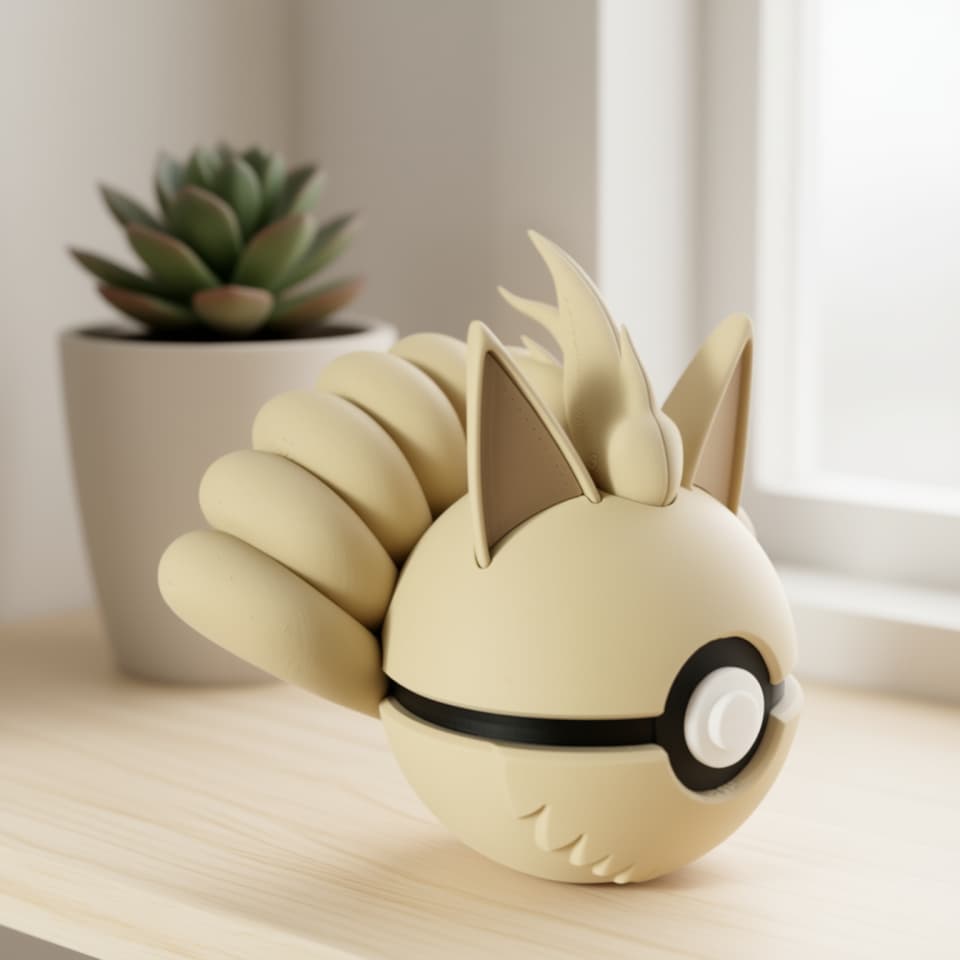 Ninetales Cosplay Ball · Cosplay Balls