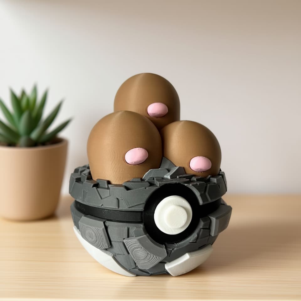 Dugtrio Cosplay Ball · Cosplay Balls