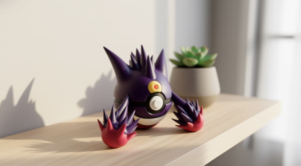 Mega Gengar Cosplay Ball · Cosplay Balls